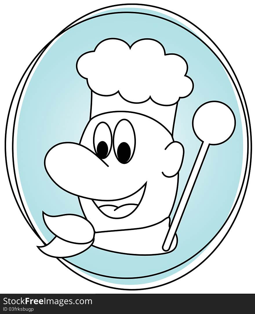 Happy cook icon