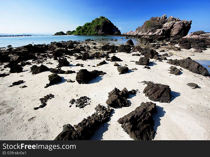 Nice Tranquil Beach, Southern Thialand