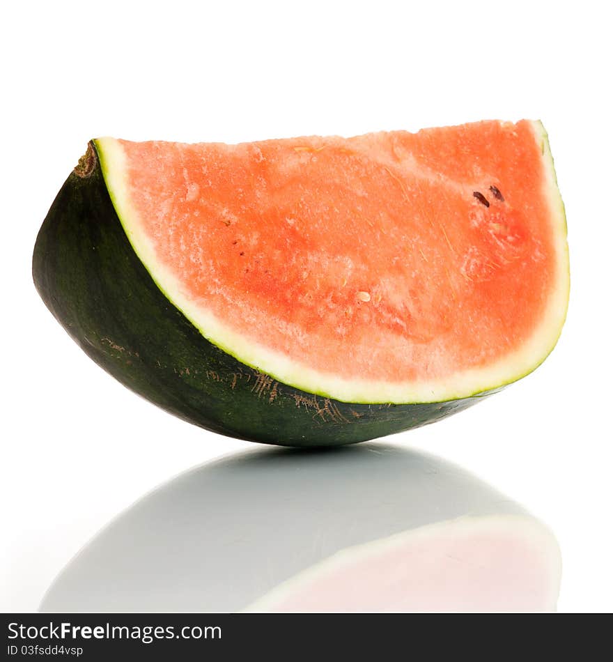 Watermelon (isolated on white background)