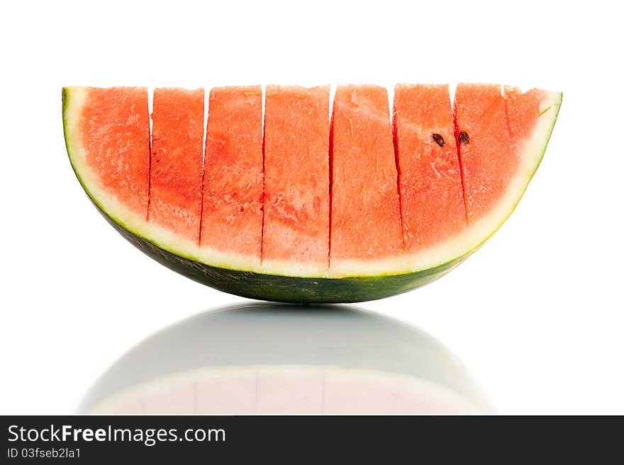 Watermelon (isolated On White Background)