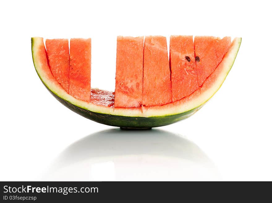 Watermelon (isolated On White Background)