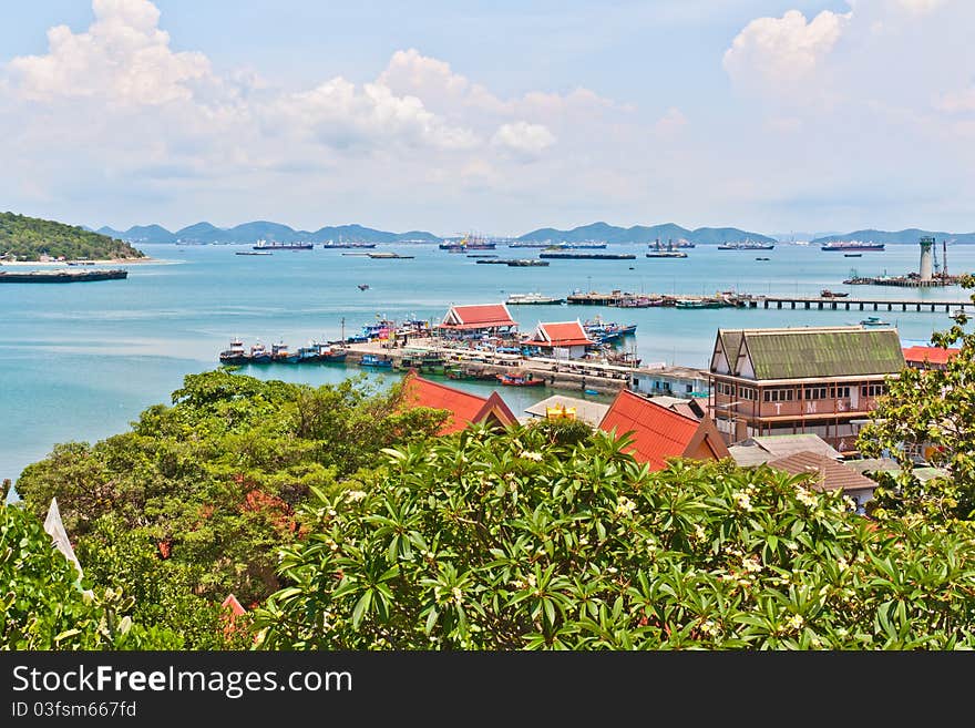 An island in Thailand