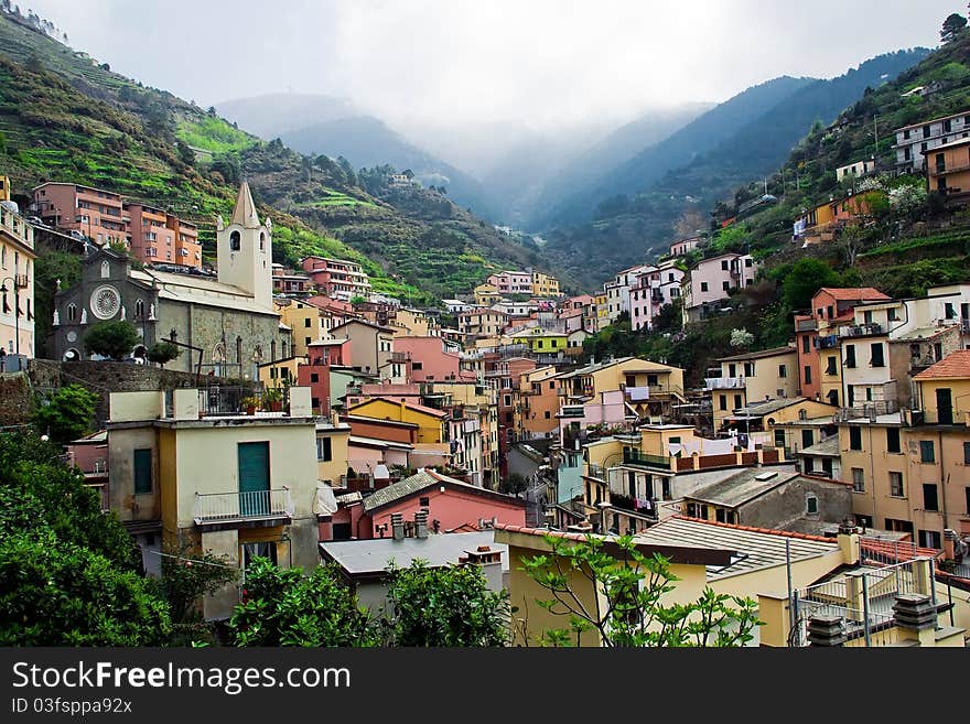 Riomaggiore, Cinque Terre, Italy