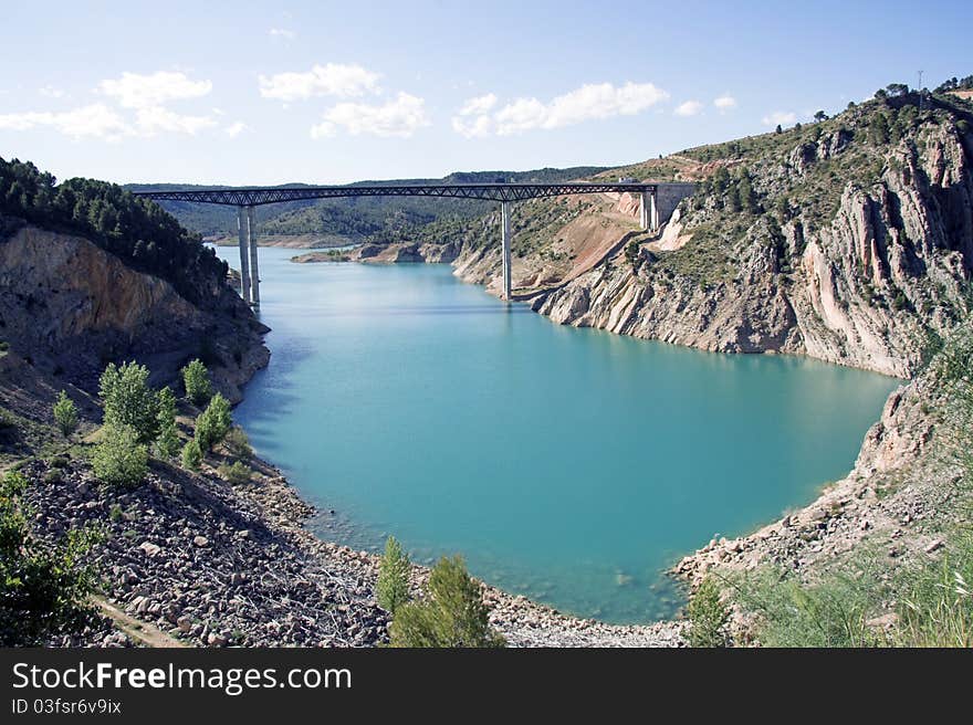 Natural Park of the Gorges of Cabriel in Spain