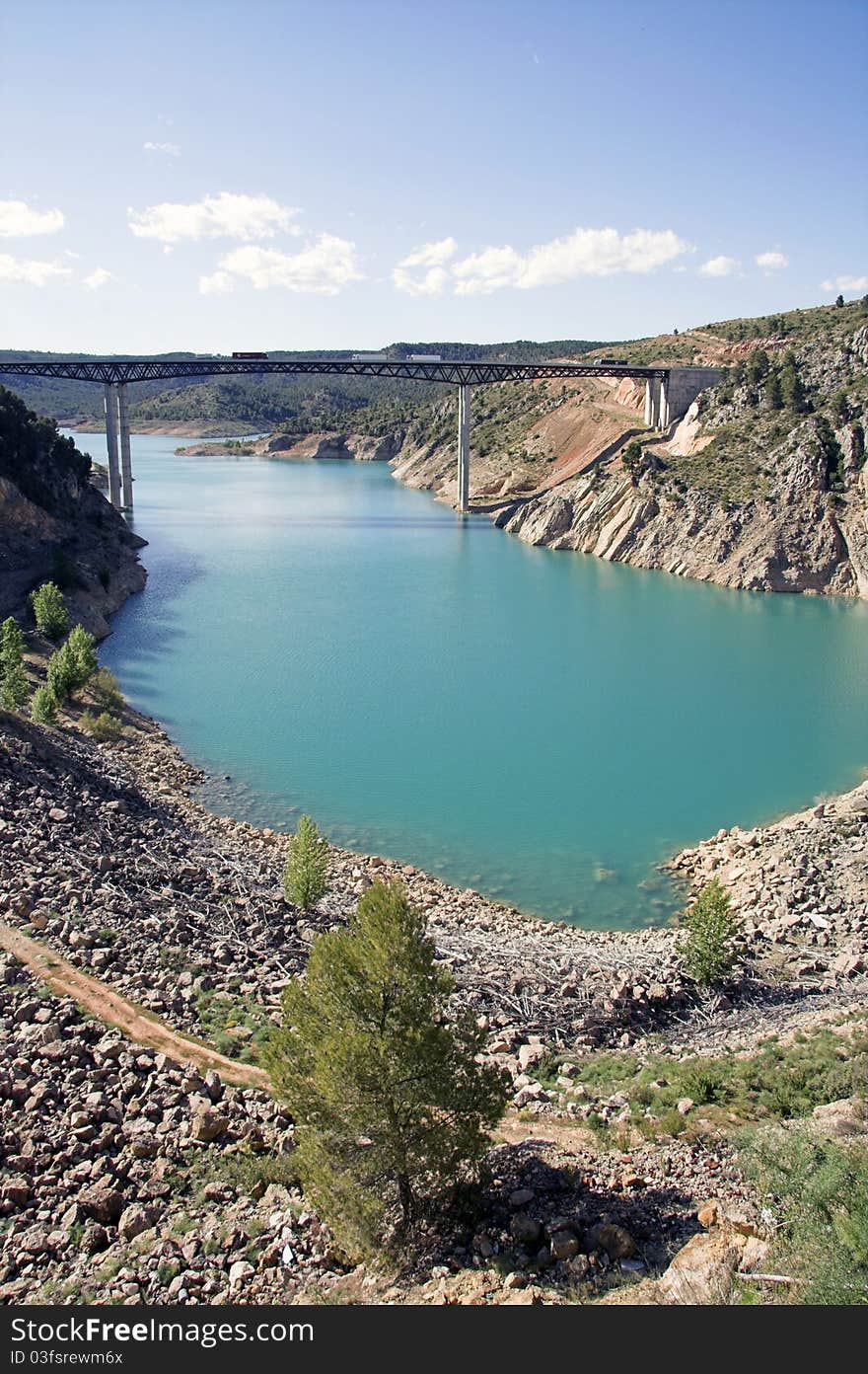 Natural Park of the Gorges of Cabriel in Spain