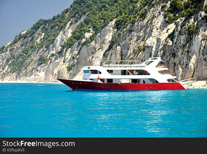 Boat on the seaside