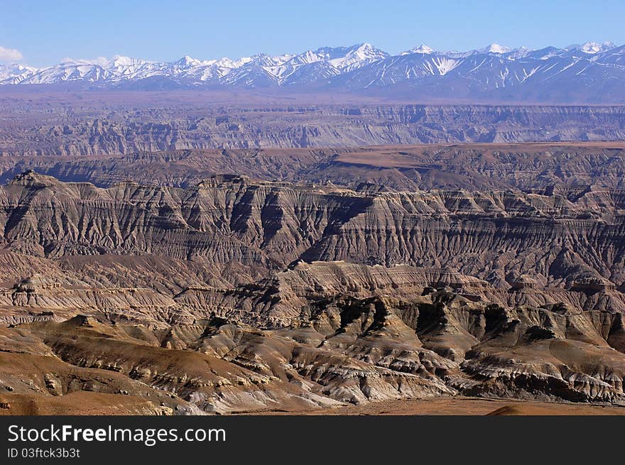 Landscape Of Mountains