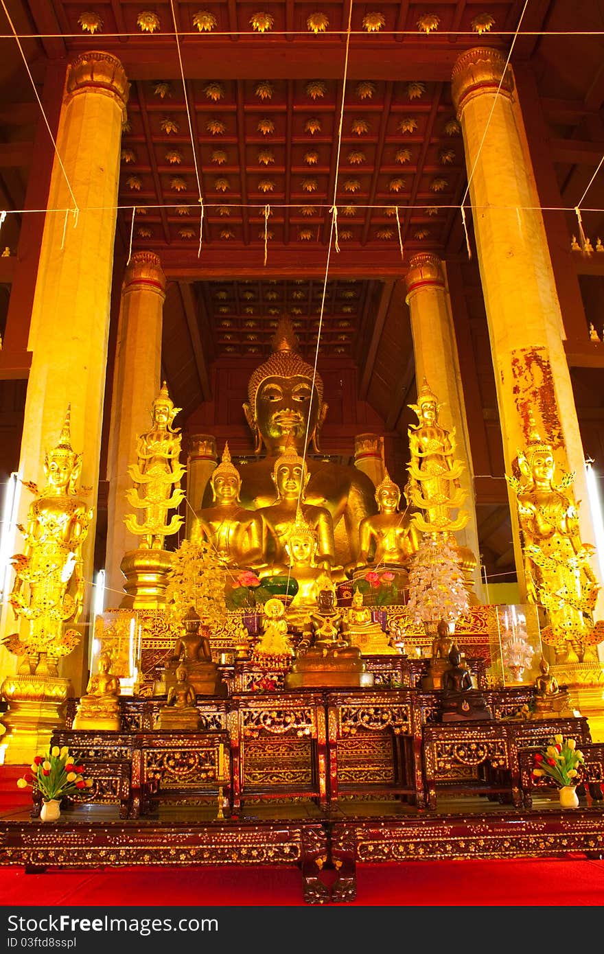 Wat Phra Thart Chae Haeng,Nan Thailand. Wat Phra Thart Chae Haeng,Nan Thailand.