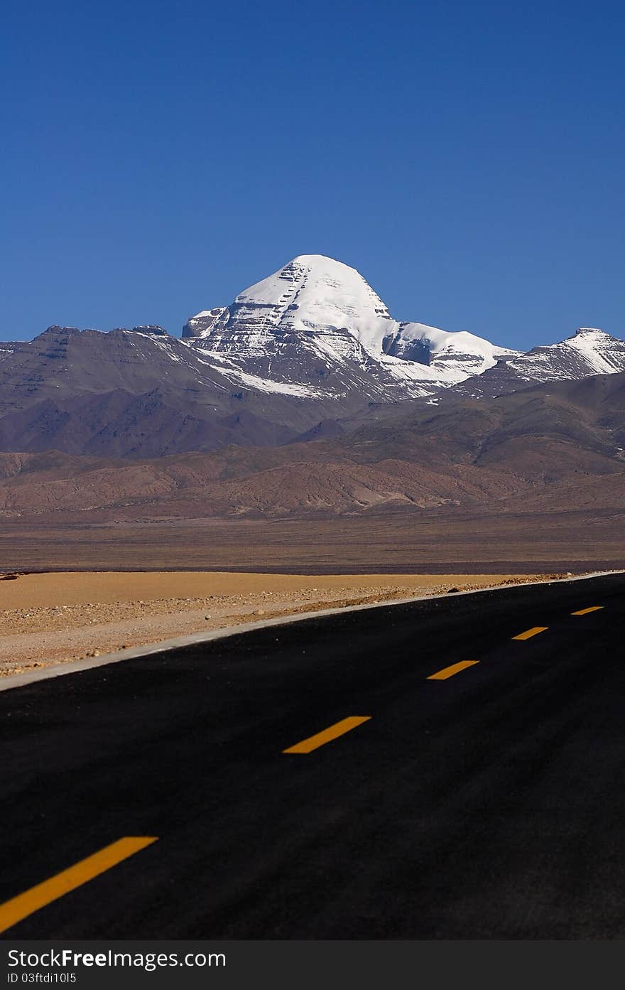 Landscape In Tibet