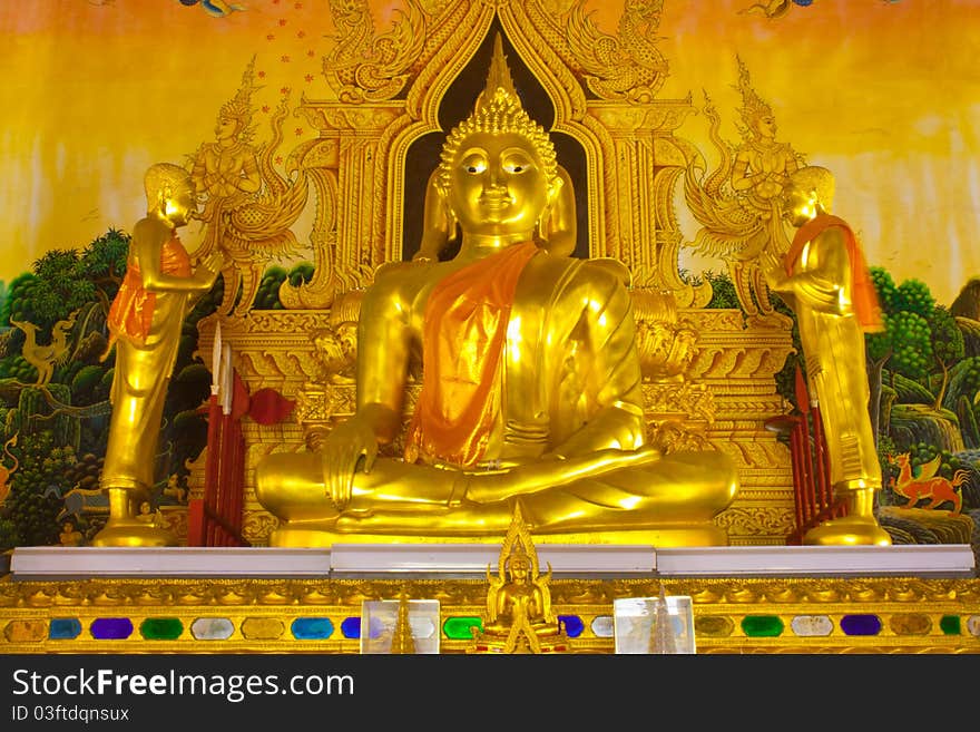 Buddha and  disciples images