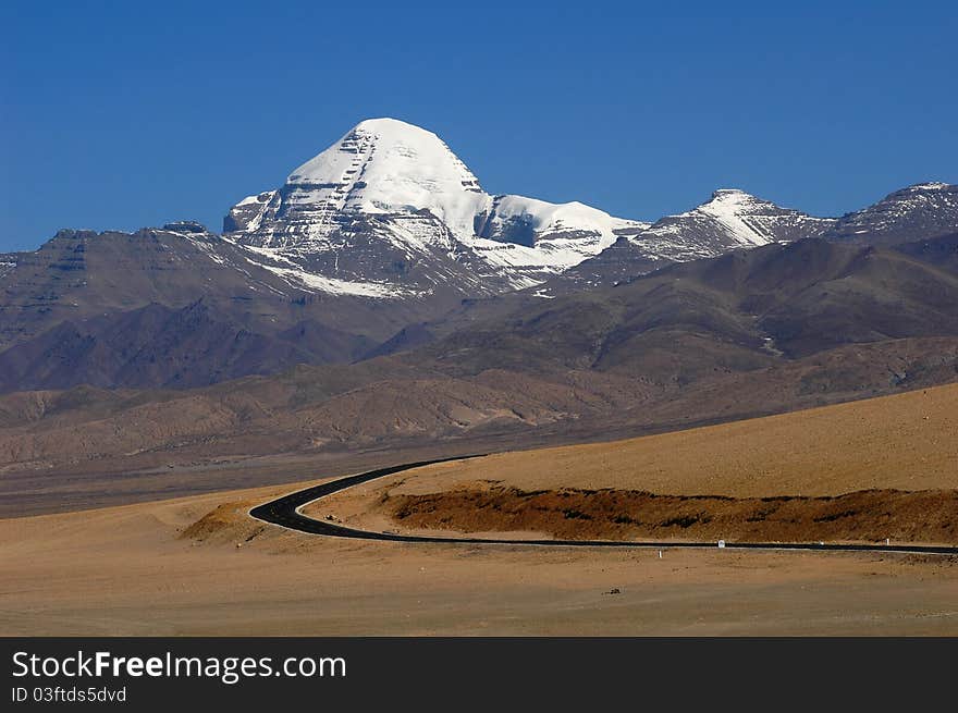 Landscape in Tibet