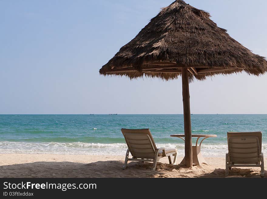 Empty beach