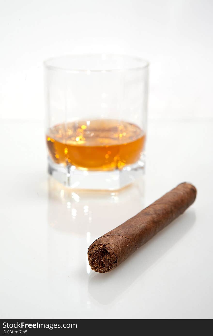 Cigar And Whiskey