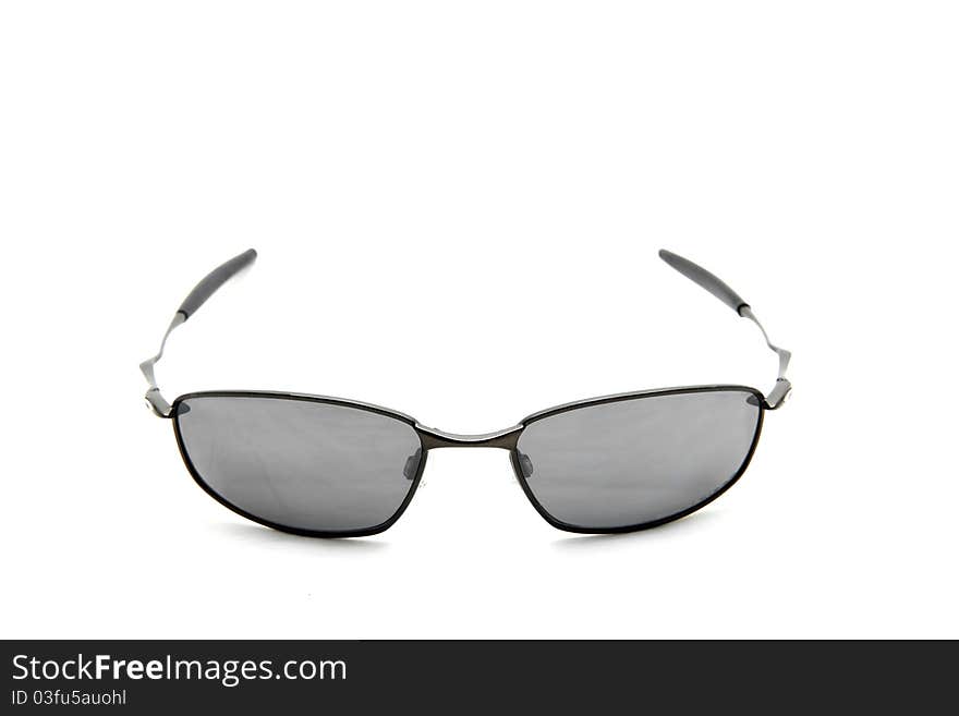 Isolated sunglasses on white background