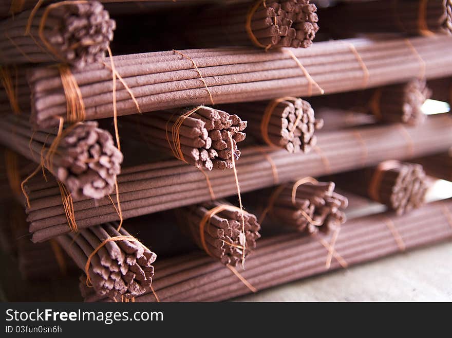 Tibetan incense.