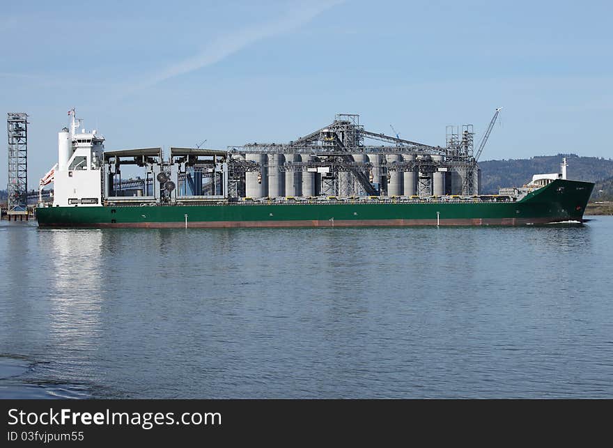 Cargo Ship Maritime Transportation.