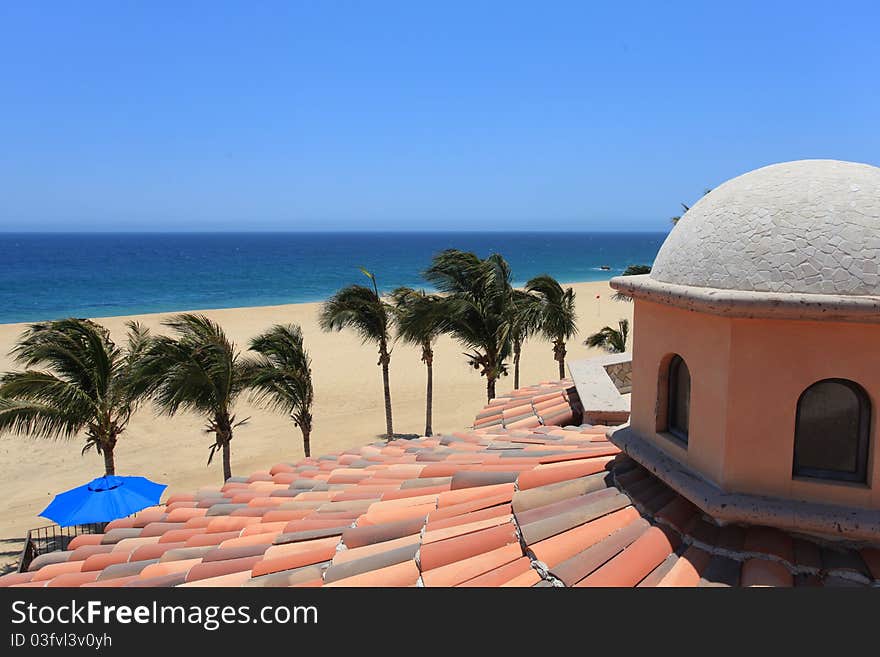 Cupola Dome on Pedregal Beach Mexico