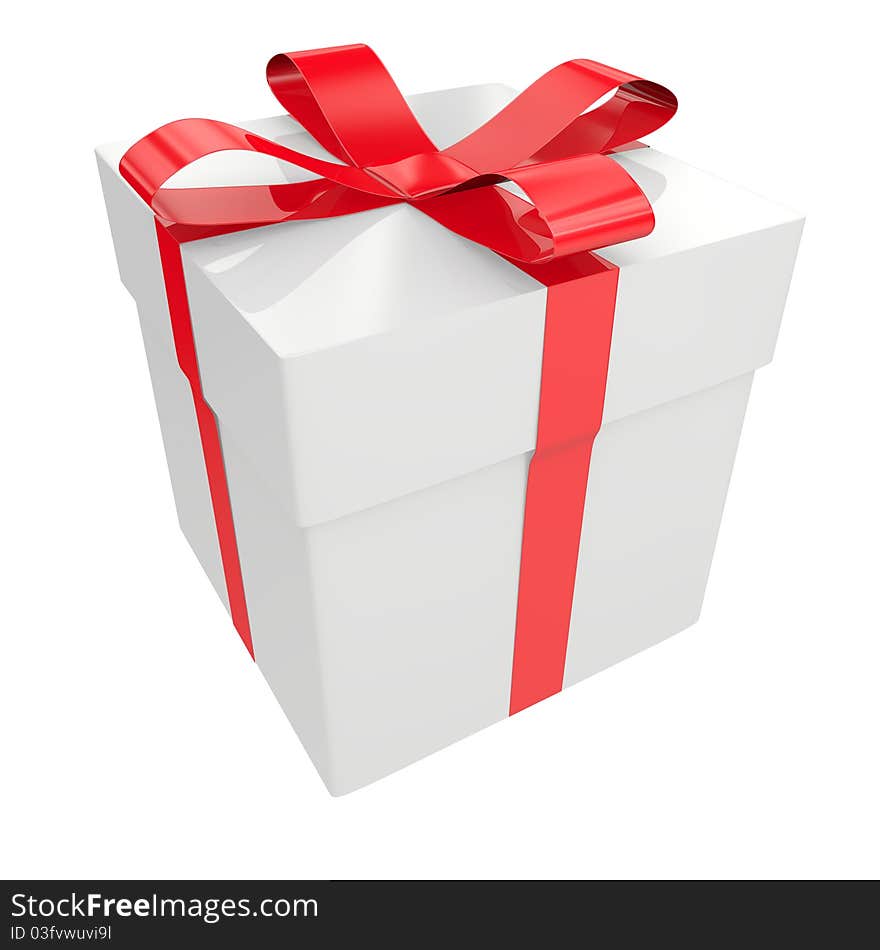 White Gift Box