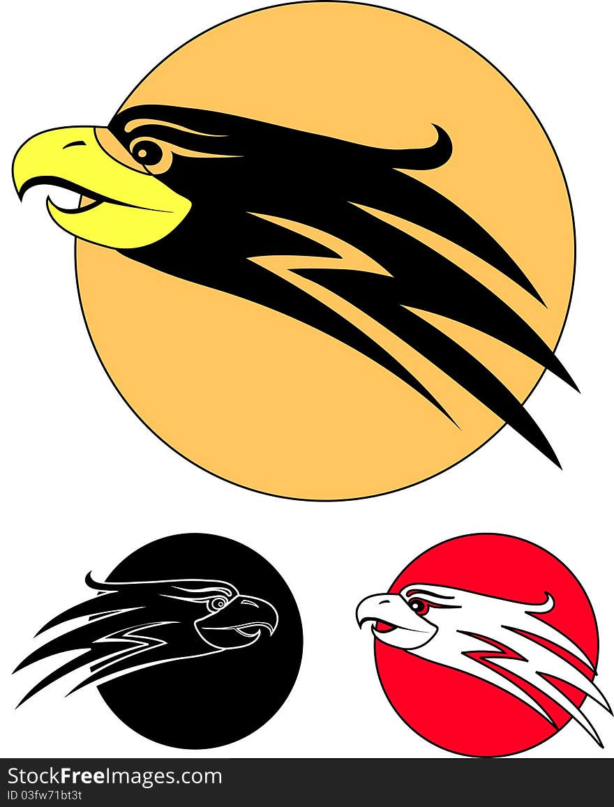 The eagle bird as a symbol