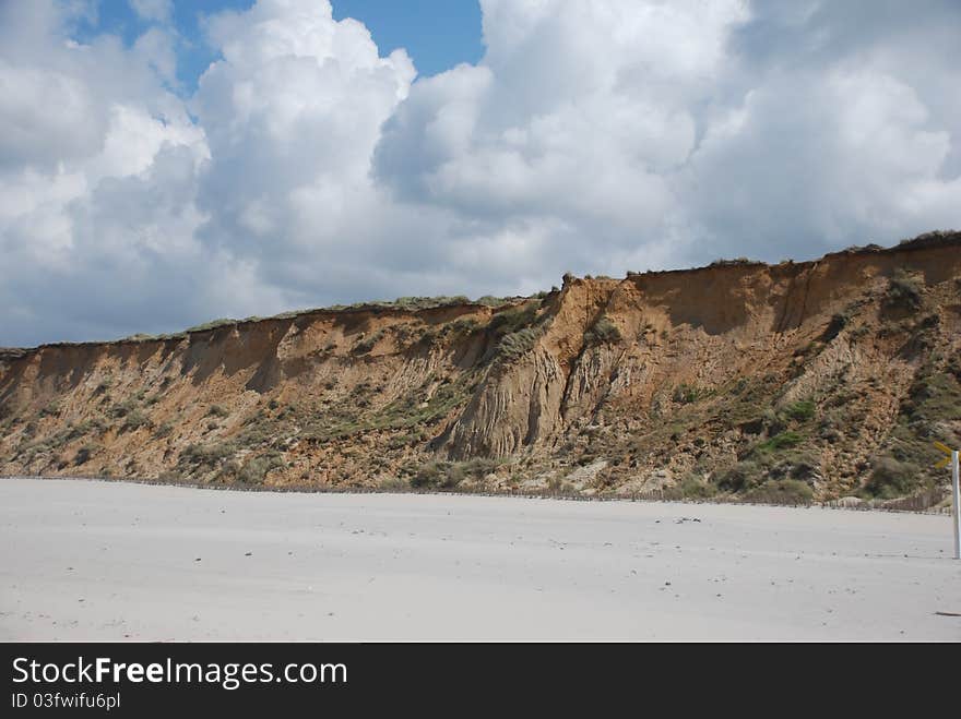 The red sand reef at sylt