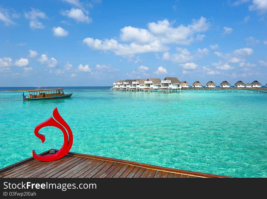 Maldive Water Villa - Bungalows