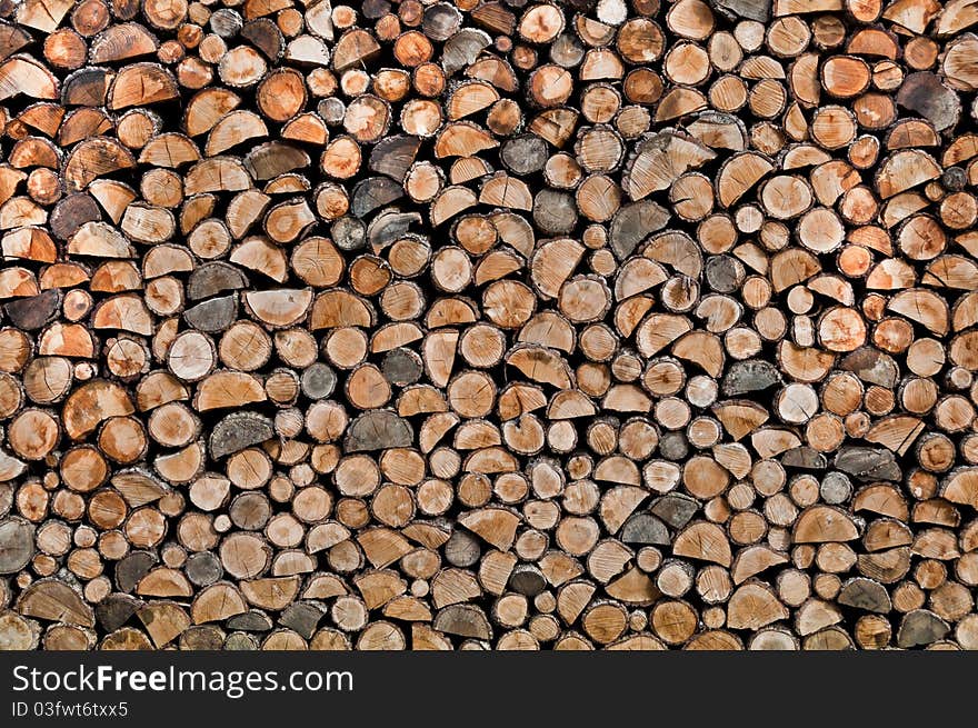 Pattern of a stack of wood logs. Pattern of a stack of wood logs.