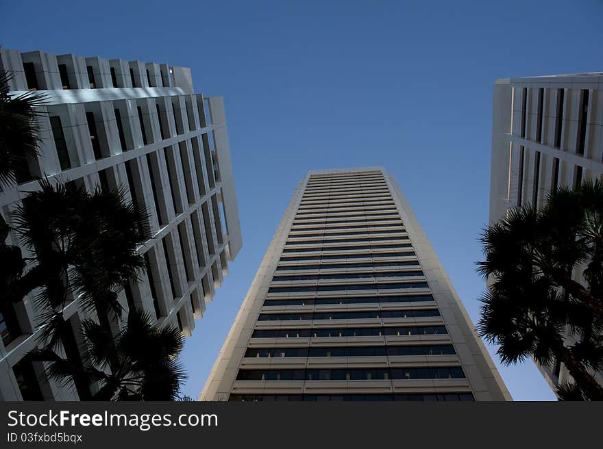 Skyscraper Perth Business District