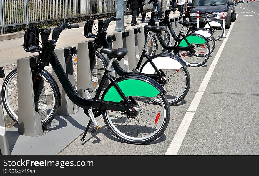 Bicycles for rent