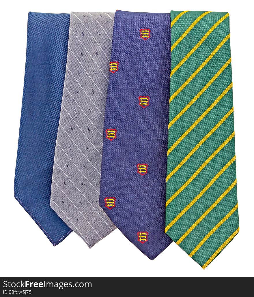 Three different tie