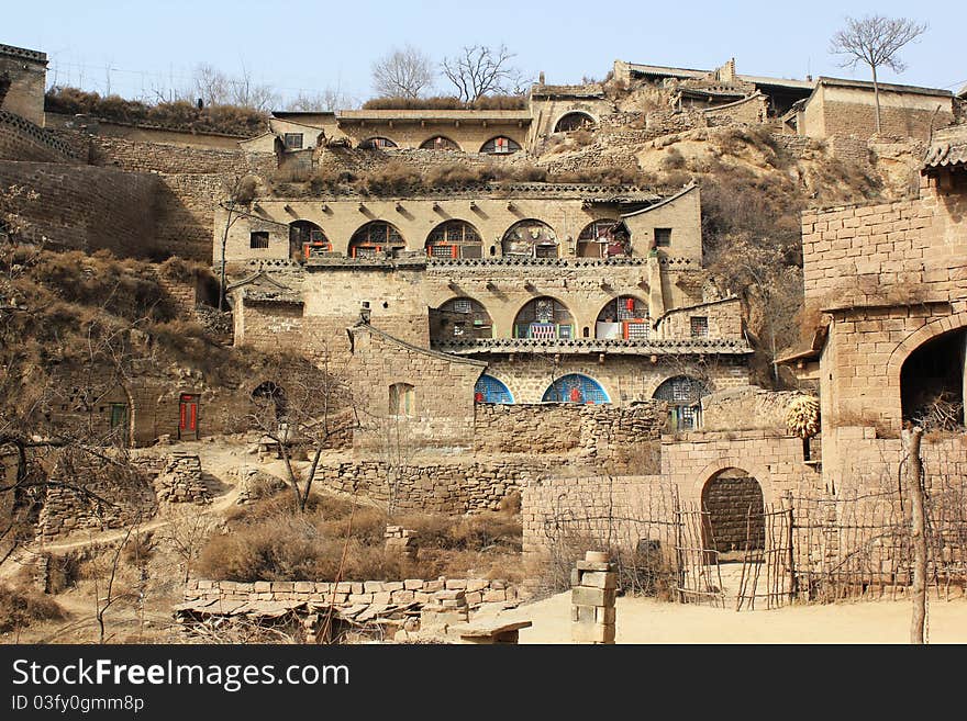 Loess and ancient caves China