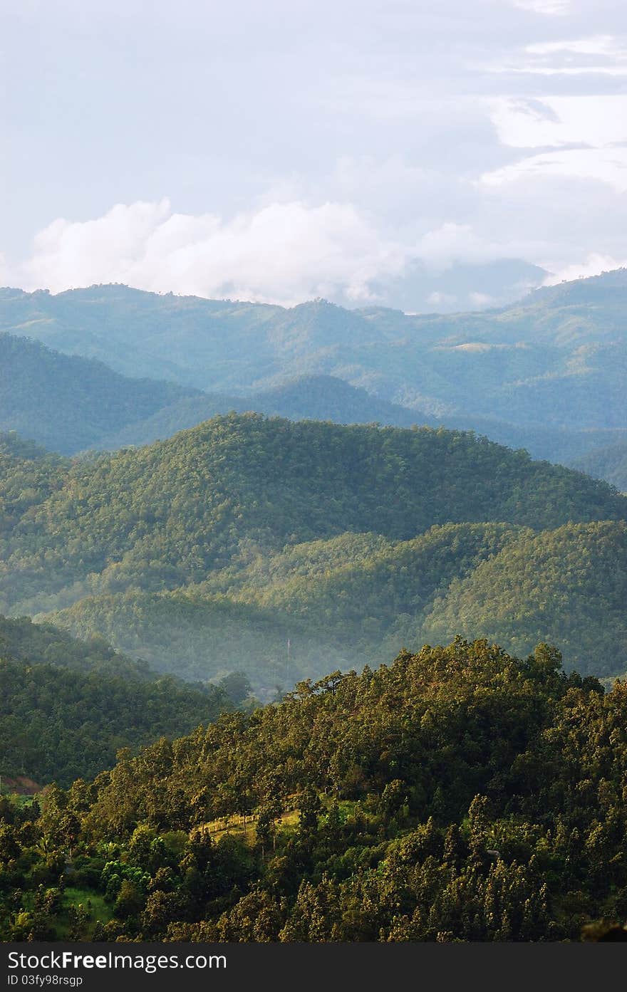 Mountain Layer, North of Thailand