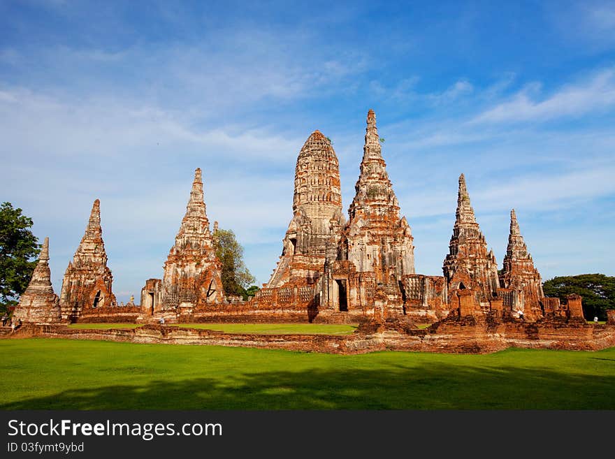 Ayutthaya ancient in Ayutthaya Thailand