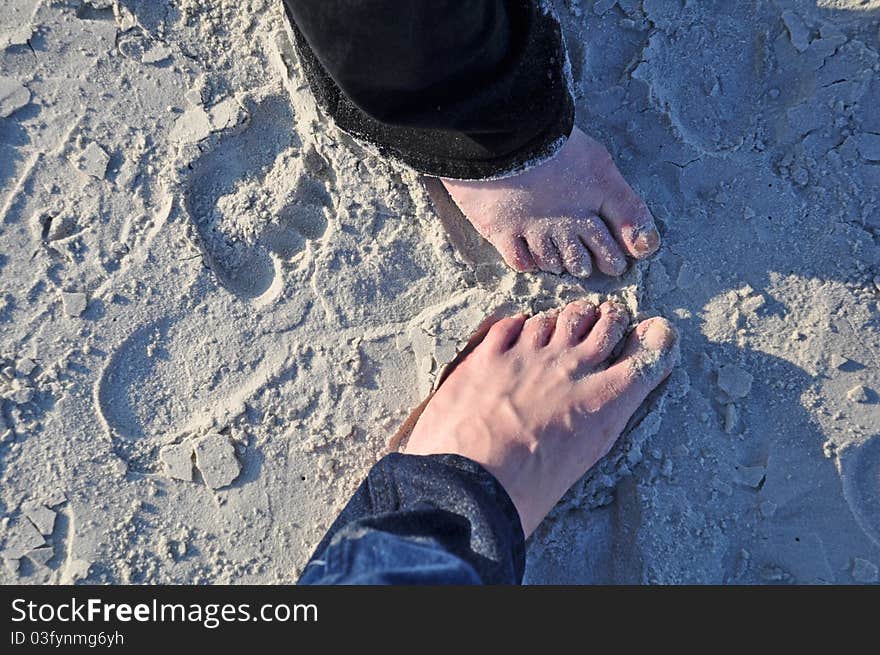 Lovers in the Sand