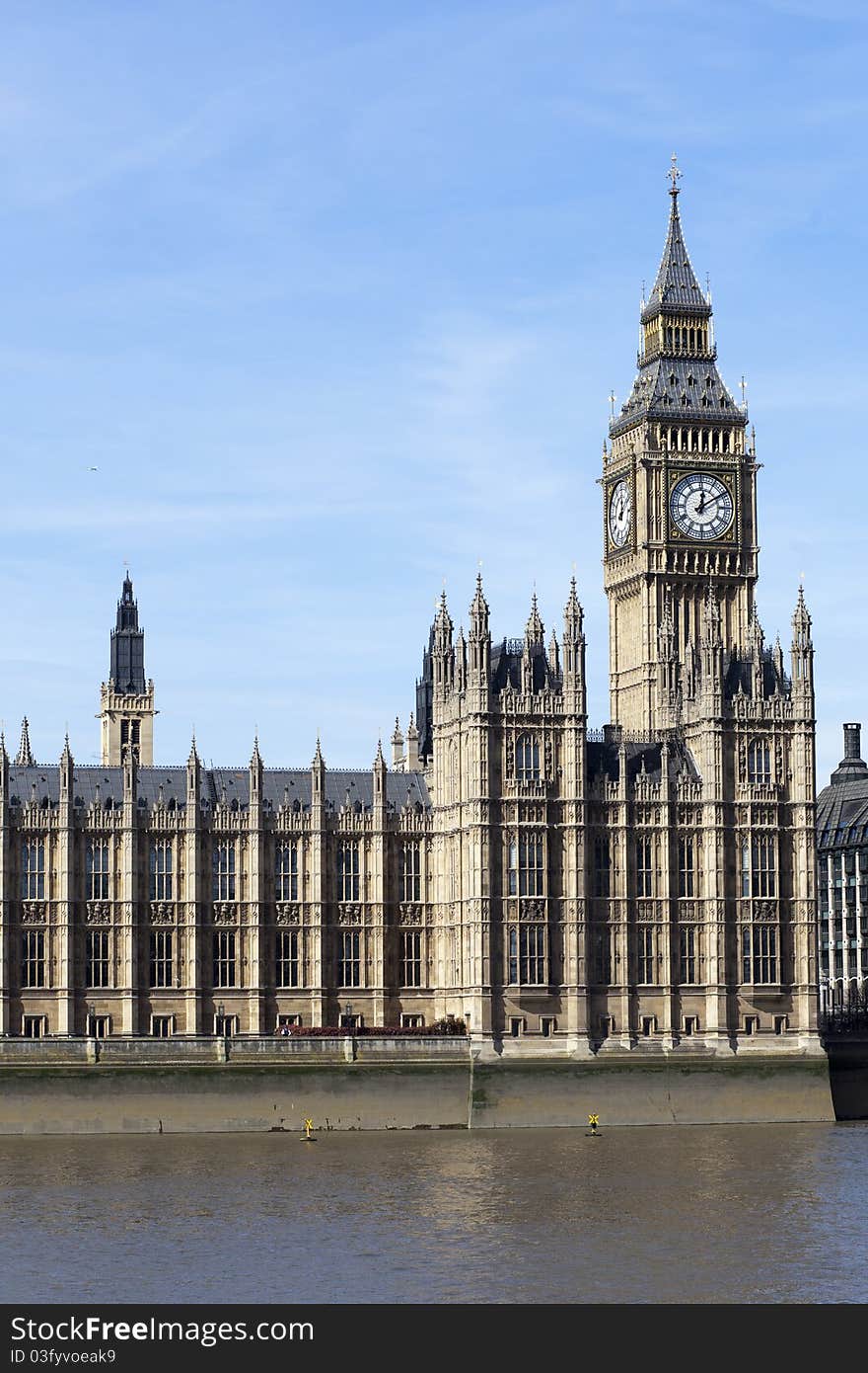 Big Ben And Westminster In London