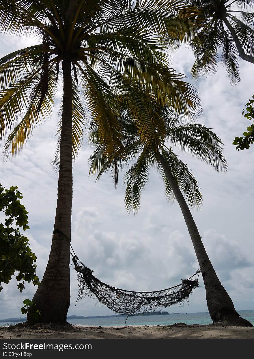 Beach on Belirung island, Indonesia. Beach on Belirung island, Indonesia