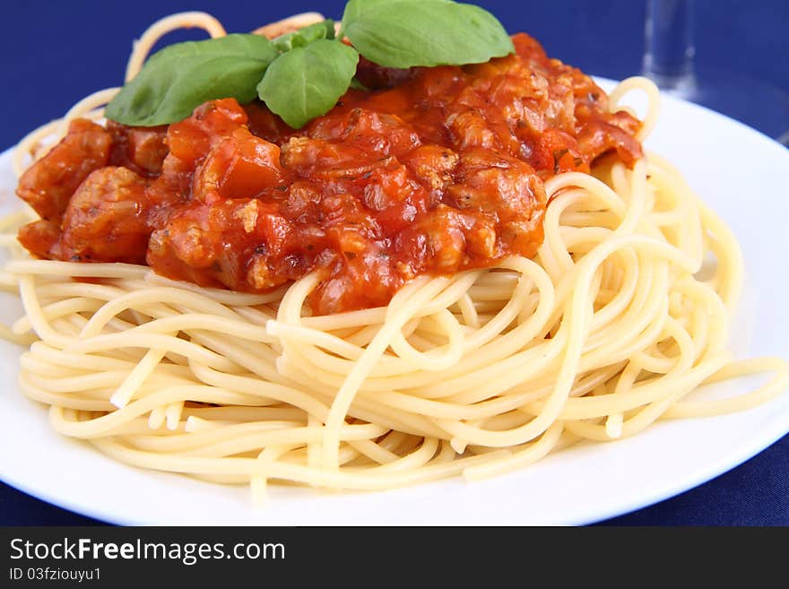 Spaghetti bolognese