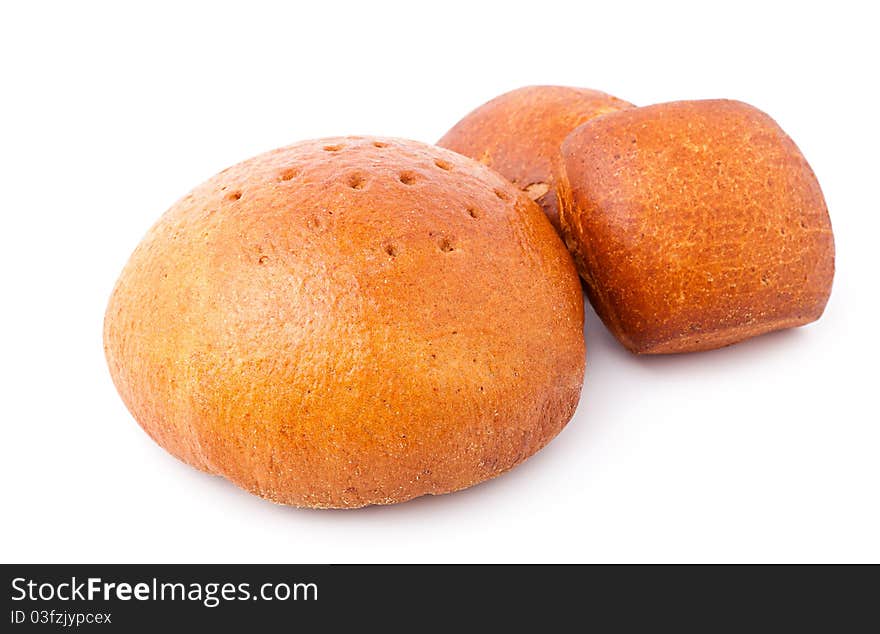 Bread, isolated on white background