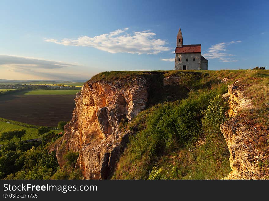 Nice Catholic Chapel in eastern Europe