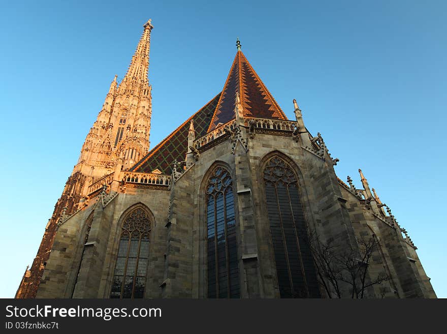 St. Stephan cathedral in Vienna.