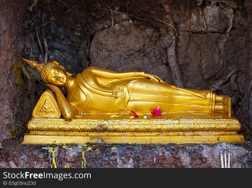 Songkran festival in Thailand people has to splash image of Buddha and pray to image of Buddha. Songkran festival in Thailand people has to splash image of Buddha and pray to image of Buddha