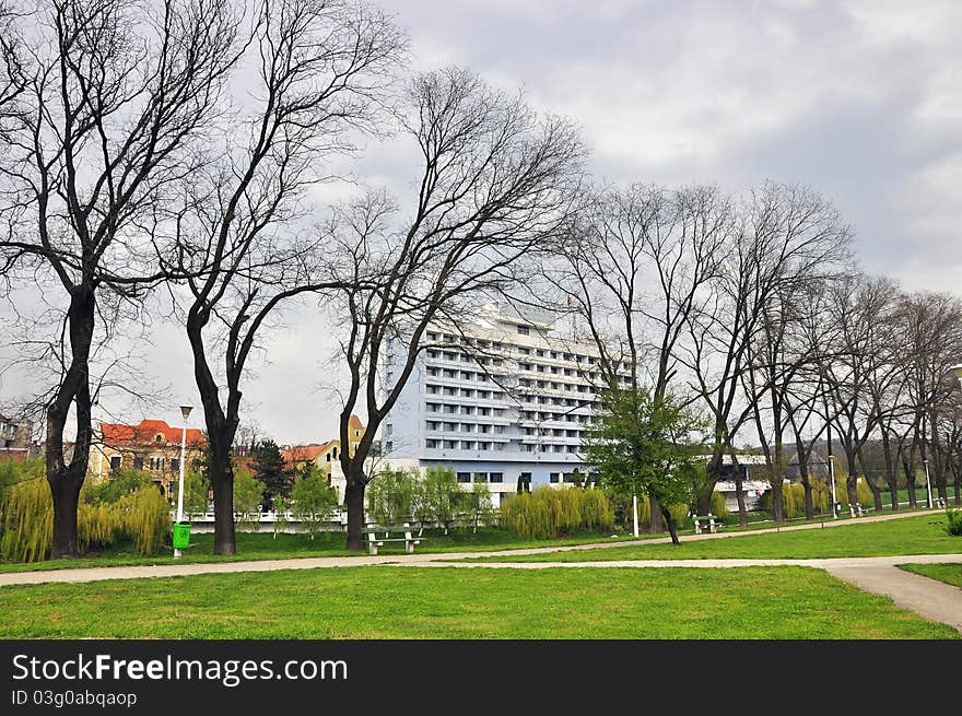 Continental hotel in oradea city in transylvania land of romania