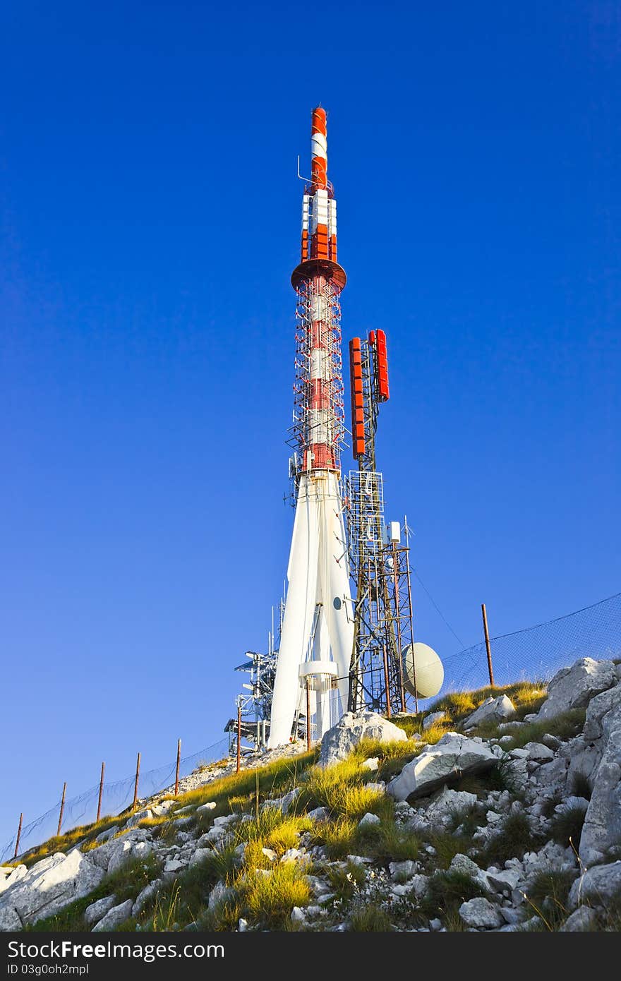 TV tower at Biokovo, Croatia