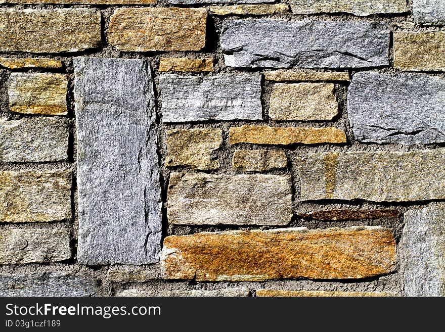 Stone wall