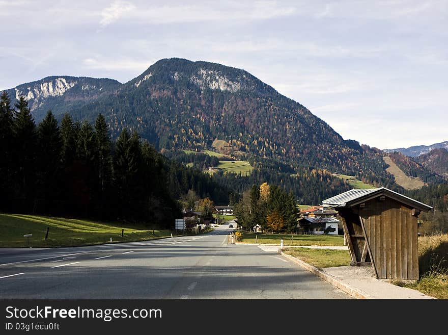 Village In Austria