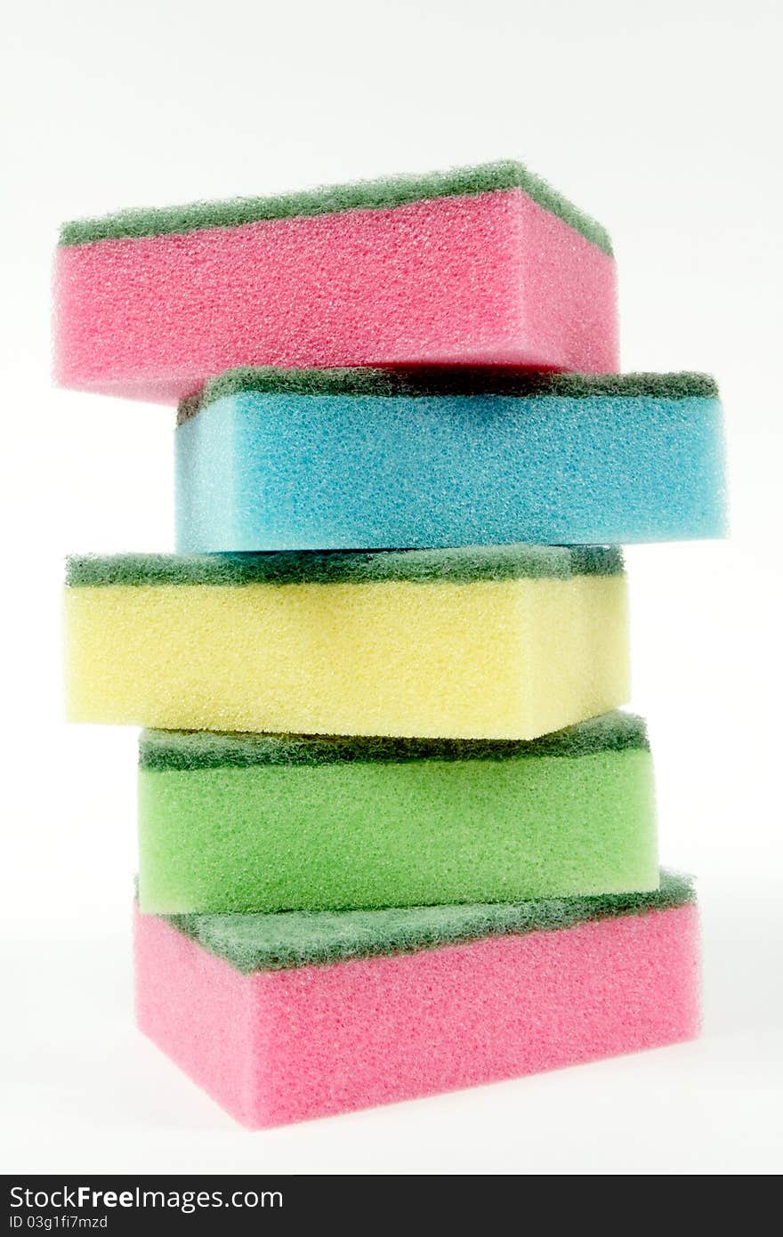 Colorful sponges