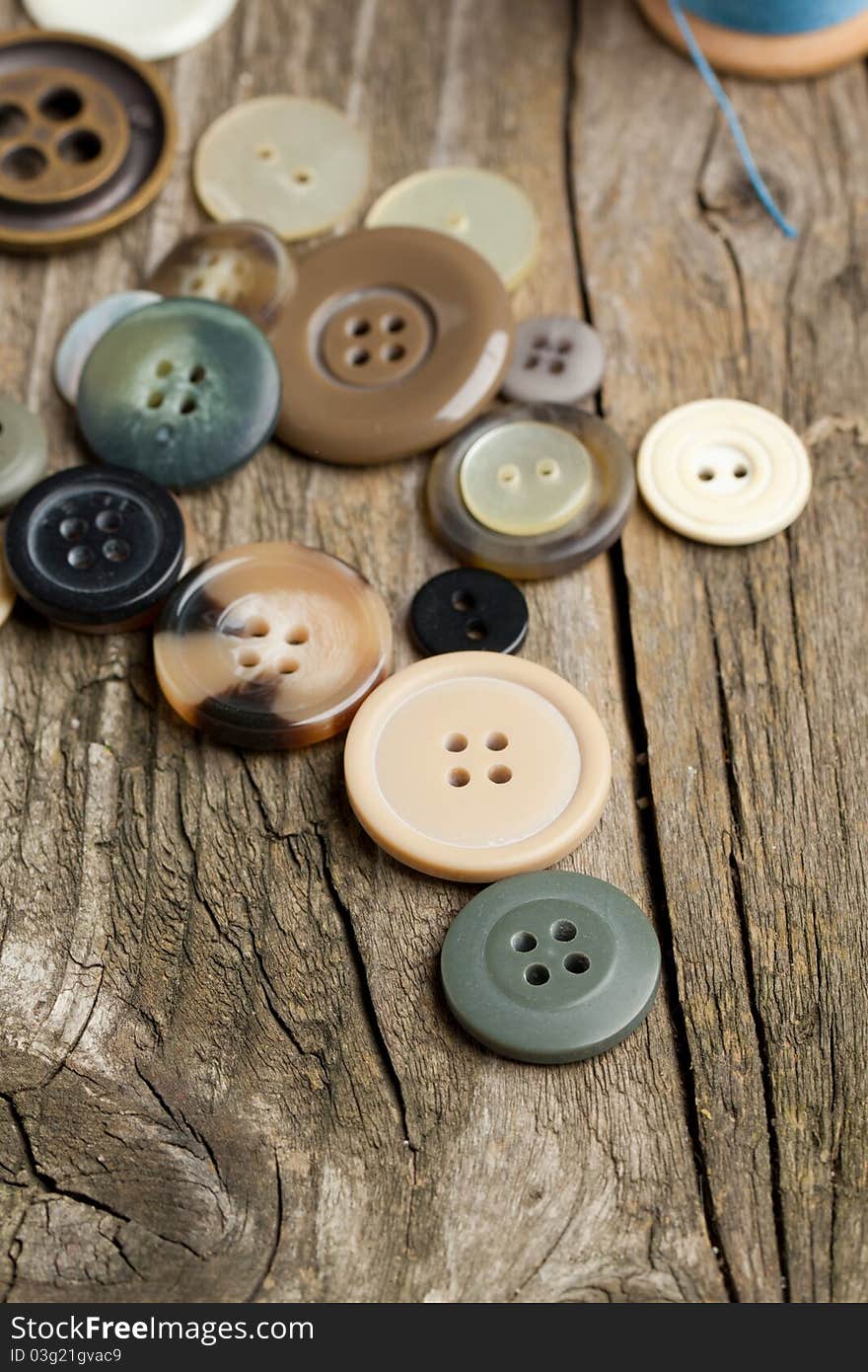 Collection Of Various Buttons