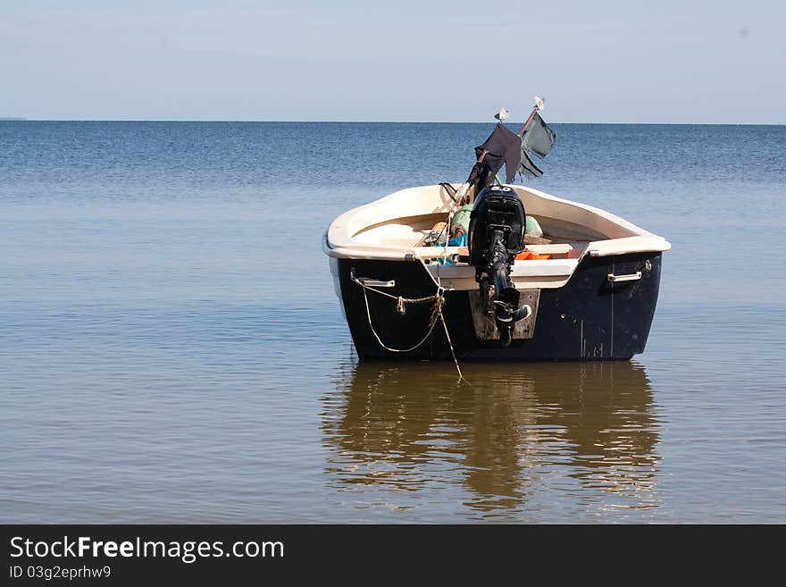 Boat at the beach