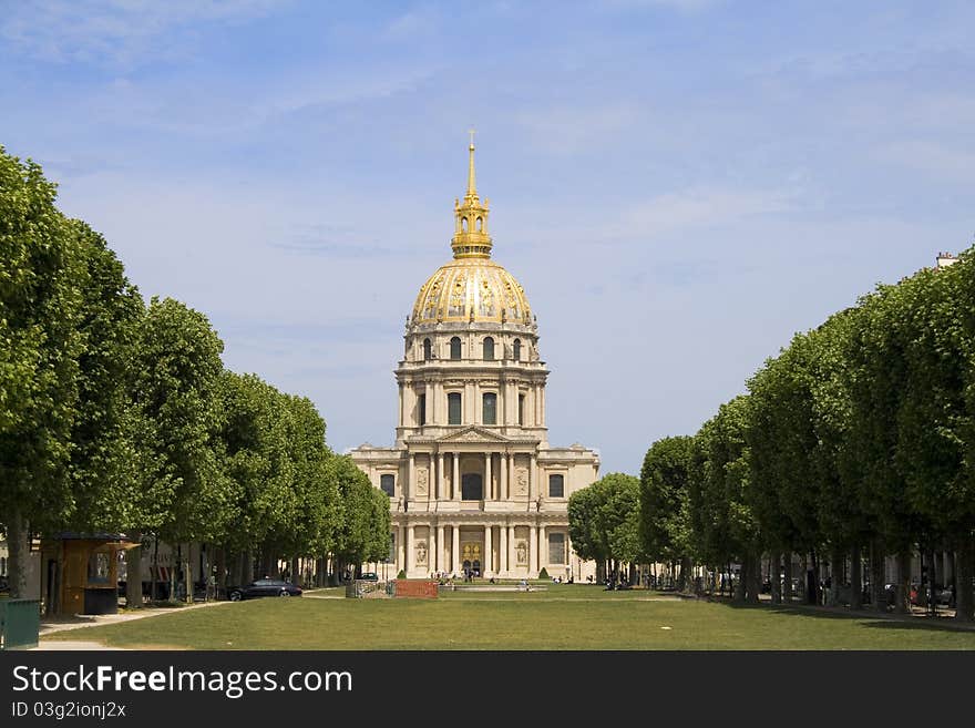 Chapel of Saint-Louis-des-Invalides, Paris, built 1679. Chapel of Saint-Louis-des-Invalides, Paris, built 1679