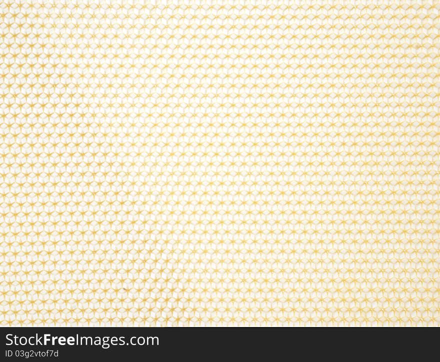 A texture from a honeycomb