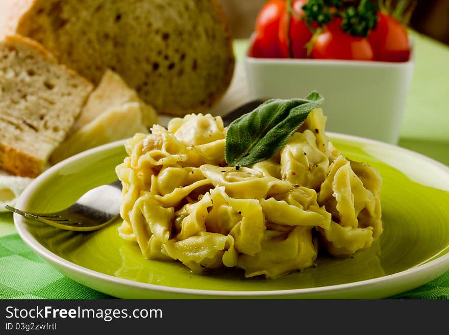 Tortellini With Butter And Sage